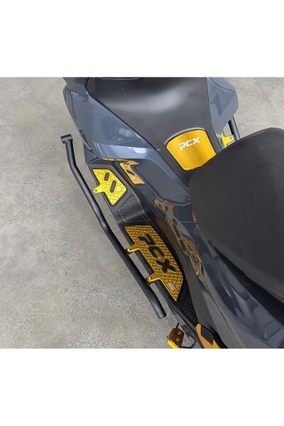 YSGMOTOPARTS Honda Pcx 125 2025-2026 Koruma Demiri Basamak Paspas Seti Metal ...