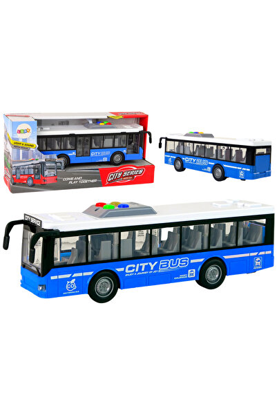 LEAN Λεωφορείο που λειτουργεί με μπαταρία, με φώτα και ήχους, με λειτουργία τ...