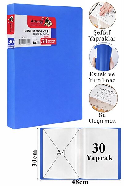 Artlantis Dosar de prezentare 1 pachet de 30 de pungi Catalog cu dosare 30 de...