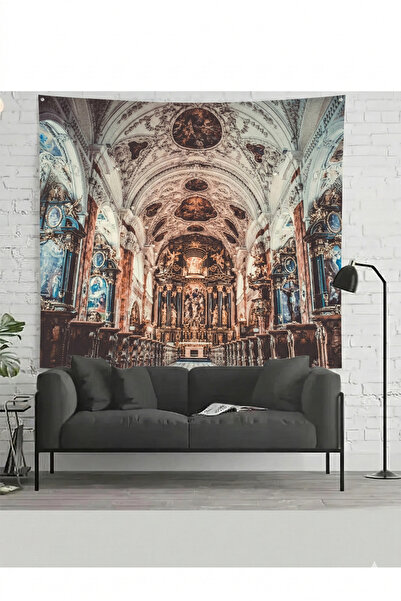 by EKTIREN Decorative Cathedral Architecture Patterned Aesthetic Wall Covering