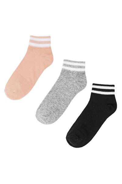 Jumbo Șosete sport pentru femei, model dungi, set 3 perechi, mărimea 36-42 – ...