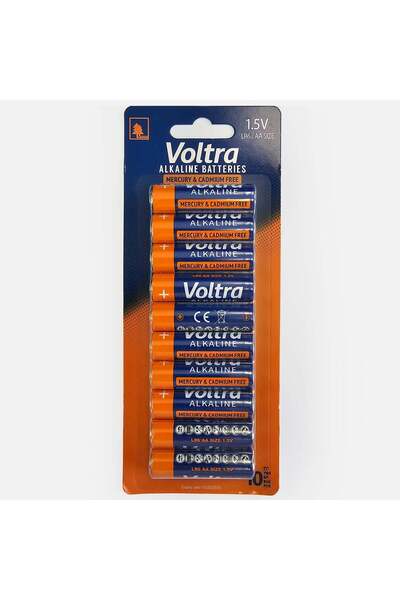 OEM Voltra AA Alkaline Batteries - 10pcs