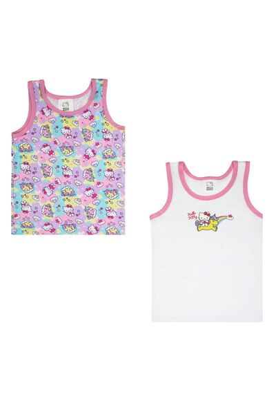 OEM White Rainbow T-Shirt Set with Printed for Children - 2pcs 8-10 Years