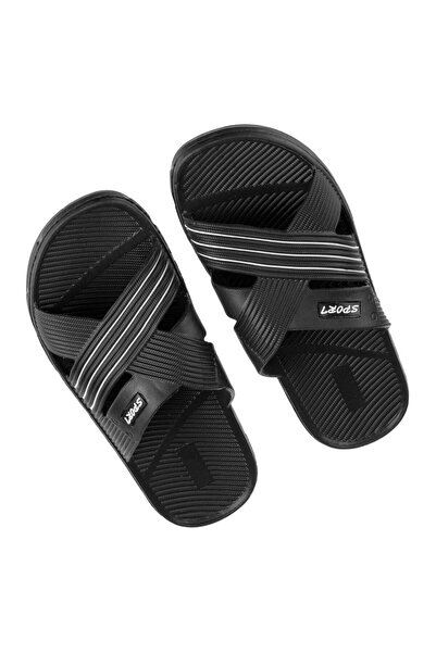 OEM Papuci Negri Curea X pentru Barbati 42