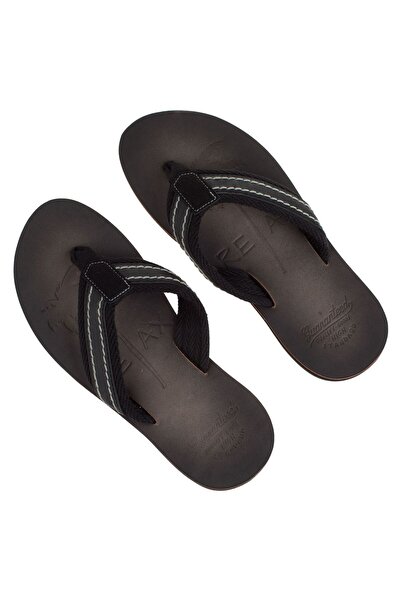 OEM Slapi Gri cu Curea pentru Barbati 40-41