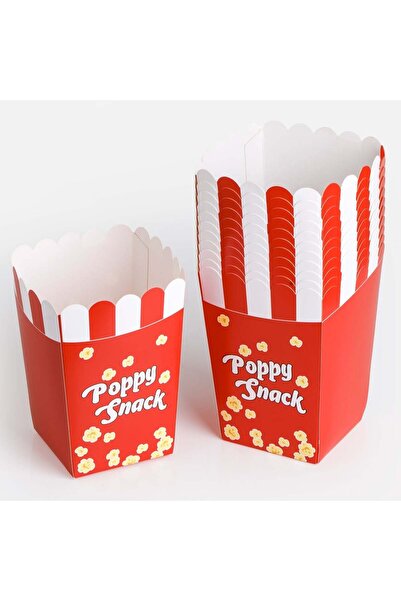 OEM Cutii din Hartie pentru Snack 10x10x15cm - 12 buc