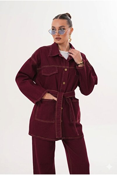 Semesia Women's Tie-Up Denim Set