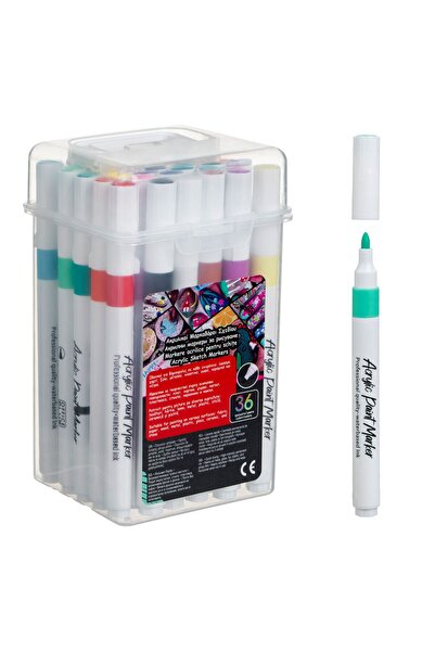 OEM Acrylic Markers Set in Box 36 Colors