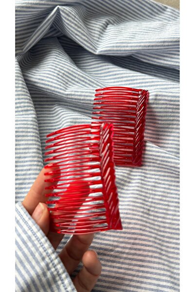 YOYYO Set of 2 Black Twist Patterned Side Hair Combs - Retro Stylish Bun and ...