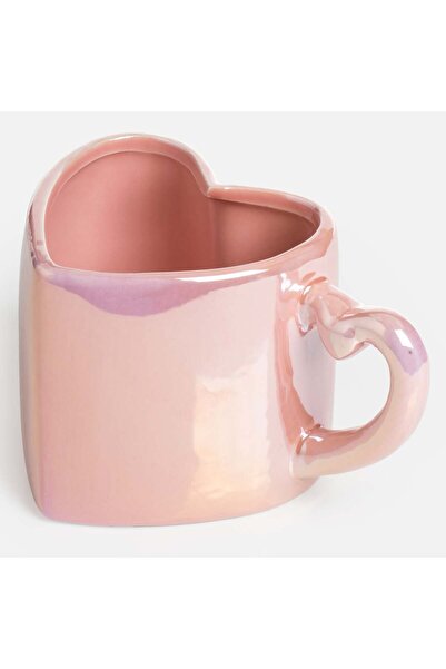 OEM Heart Shaped Ceramic Mug 570ml