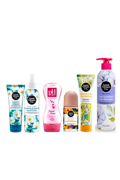 Ph Care Intimate wash with a 5-piece care set (shampoo, lotion, deodorant, fa...