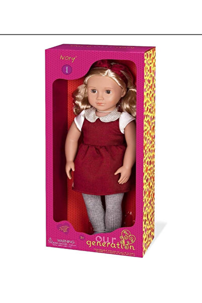 Our Generation دمية عاجية ذات طوق لامع