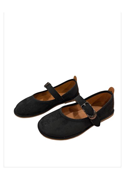 Daloğlu YF42 Sütesef Novi Stil Sa kopčom Balerina Baletanke Crna Antilop