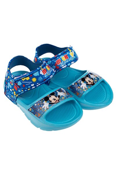 OEM Sandale Bleu Turcoaz cu Model Mickey Mouse pentru Copii 21-22