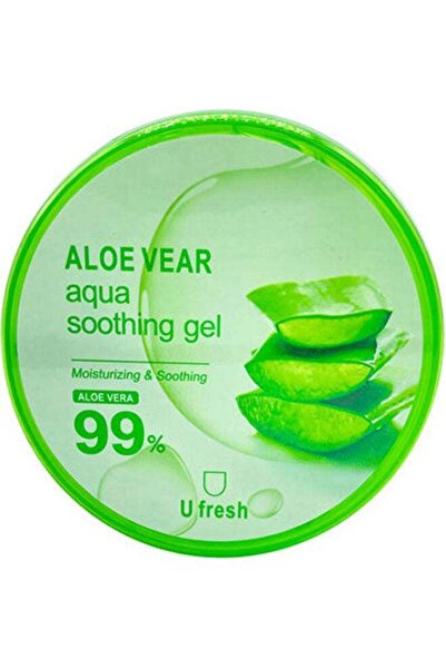 U FRESH Soothing Gel with Aloe Vera Extract 99% Transparent 300ml