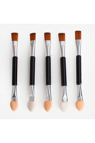 OEM Double Panel Makeup Brushes 7.5cm - 5pcs