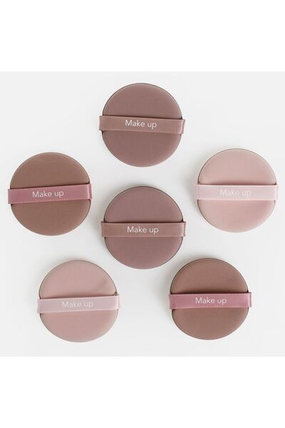OEM Round Makeup Sponges Ø5.5cm - 6pcs