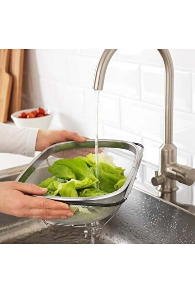EkoAlışverişDünyam Stainless Steel Telescopic Strainer