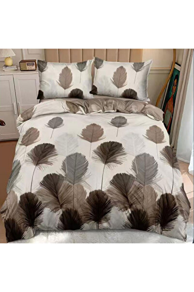 Patul Bed Linen, Satin Cotton, Sulphur, 2 Persons, Double Bed, 4 Pieces