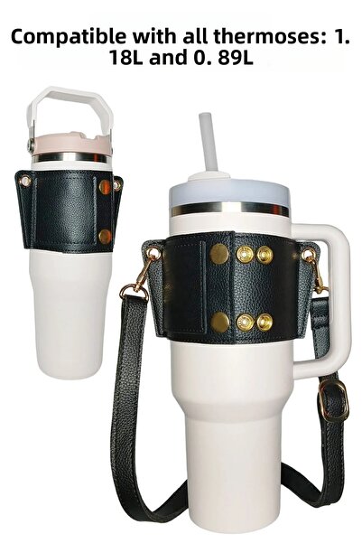 Stanley Quencher 1.18 and 0.88 Compatible Thermos Carrying Case Bag Pieces