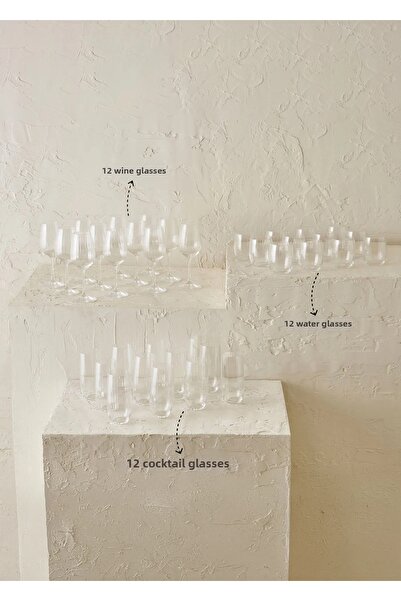 Bella Maison طقم أكواب خريفية 36 قطعة طبيعي