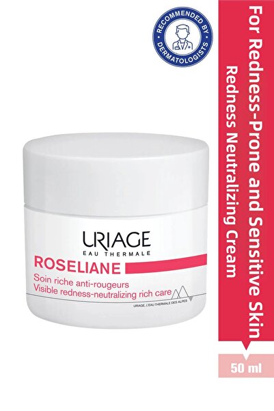 Uriage كريم روزيليان كريم ريتش 40 مل كريم مغذي للبشرة الحساسة المعرضة للاحمرا...