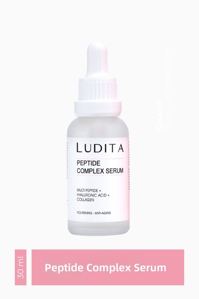 LUDITA Peptide Complex Serum – Anti-Fine Lines and Wrinkles, Intense Moisturi...