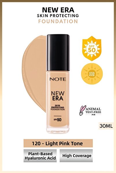 NOTE New Era Spf 50 Hyaluronic Acid Moisturizing Foundation - 120 Natural Beige