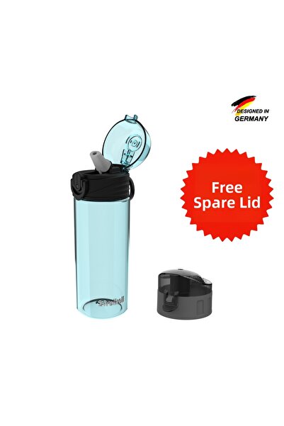 zweikell Targo Jr Switch Turquoise Bpa Free 500 ml Tritan Water Bottle
