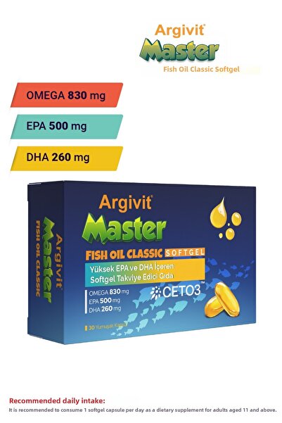Argivit Master Fish Oil Softgel