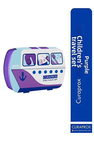 Curaprox Children's Travel Set Purple