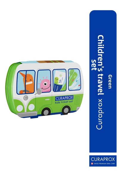 Curaprox Children's Travel Set Green
