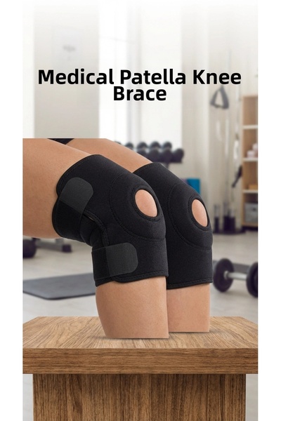 Clevora Patella Supported Cruciate Ligament Knee Brace Double for Sports and ...