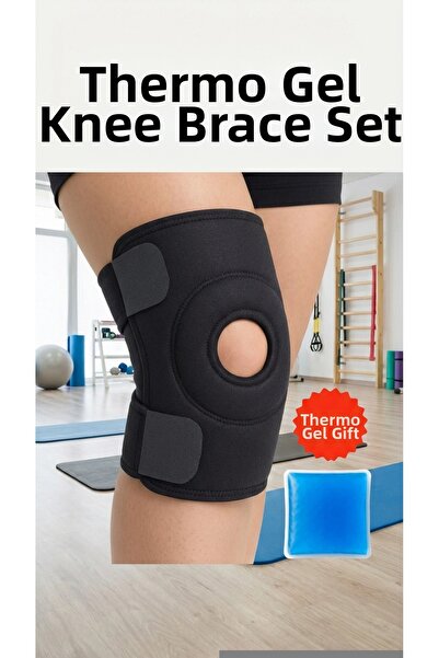 Clevora Knee Brace with Cross Ligament Support, Meniscus Protection and Therm...