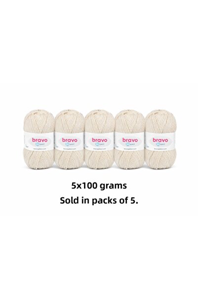 Bravo Respect 10 Stone 100Gr 230Mt Knitting Yarn