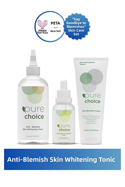 Pure Choice Anti-Blemish and Skin Tone Equalizing Care Set – (Say Goodbye to ...