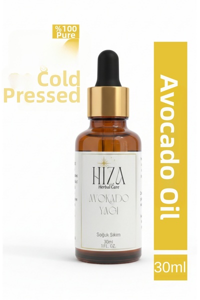HİZA HERBAL CARE زيت أفوكادو طبيعي 100% 30 مل