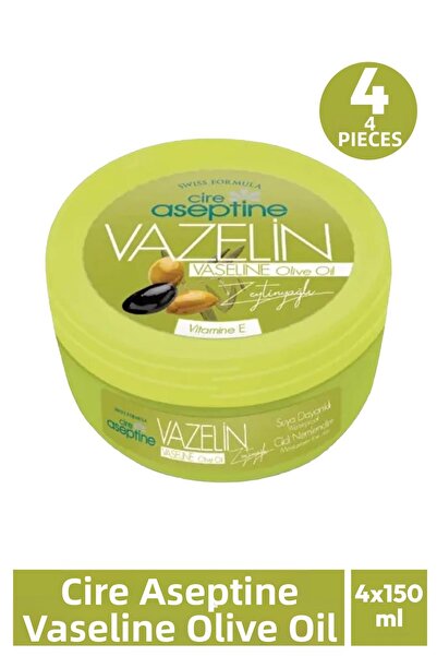 CIRE ASEPTINE Vaseline Olive Oil 150 ml 4 Pieces