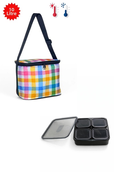 RELIANCE 10-литрова чанта за пикник, термос, термосумка + контейнер за съхран...