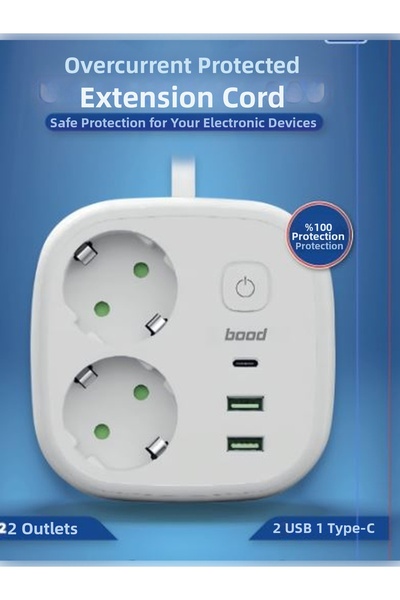 Bood Uk-18 Surge Protected Extension Cord