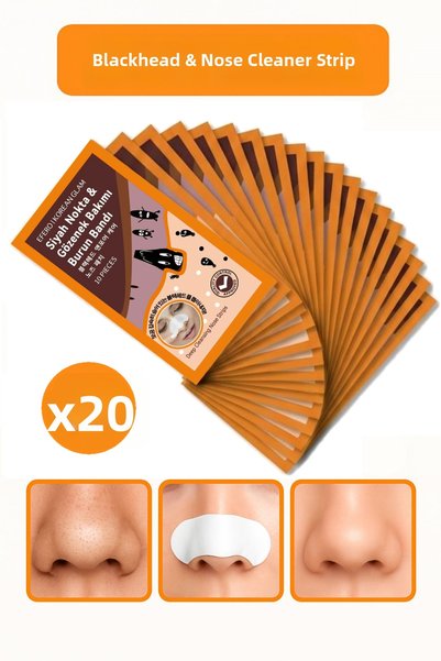 efero 20-Pack Blackhead and Pore Cleansing Nose Strips