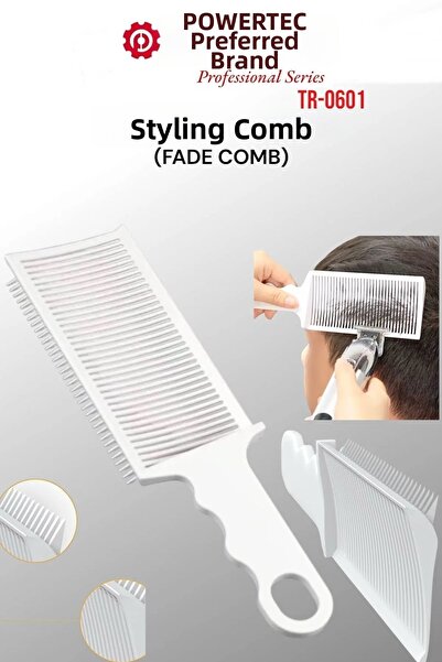 POWERTEC Tr-0601 Styling Comb (Fade Comb)