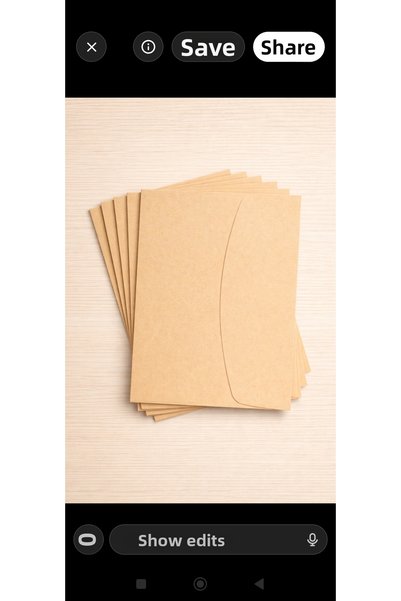 Copyder Plic Kraft Maro Çaycuma 15,5x10,5cm 500 buc.