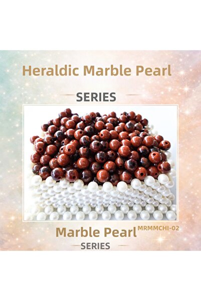 CSG BAZAAR 10 mm Plastic Marble Pearl Beads 100 Pieces Mrmmchi-03