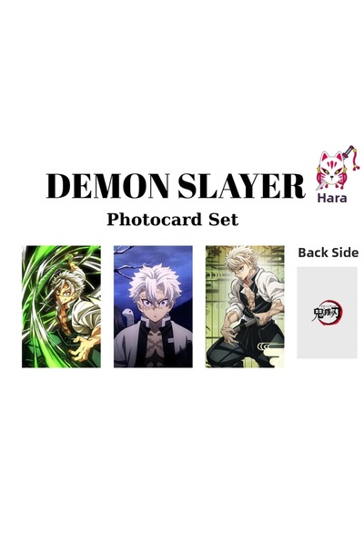 Hara Company Set de carduri foto anime Demon Slayer Sanemi Shinazugawa / Set ...