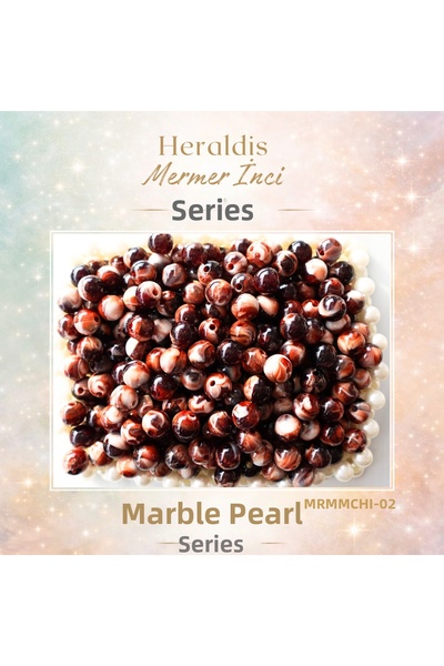 CSG BAZAAR 10 mm Plastic Marble Pearl Beads 100 Pieces Mrmmchi-02