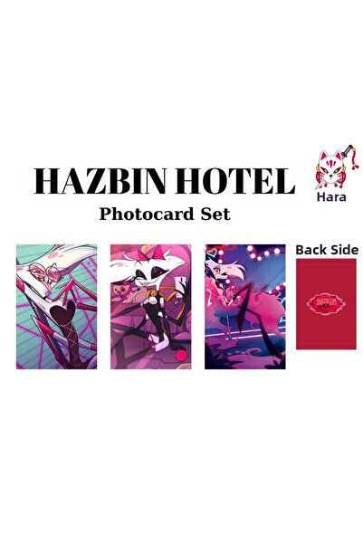 Hara Company مجموعة بطاقات صور هازبين هوتيل أنجيلداست / مجموعة بطاقات قابلة ل...