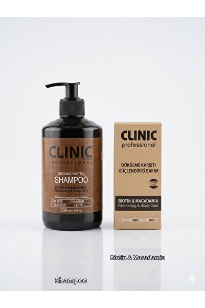 CLINIC PYROO Anti-Hair Loss Shampoo (500ml)+Care Oil