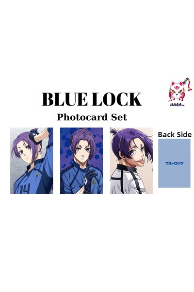 Hara Company Set de carduri foto anime Blue Lock Reo Mikage / Set de carduri ...