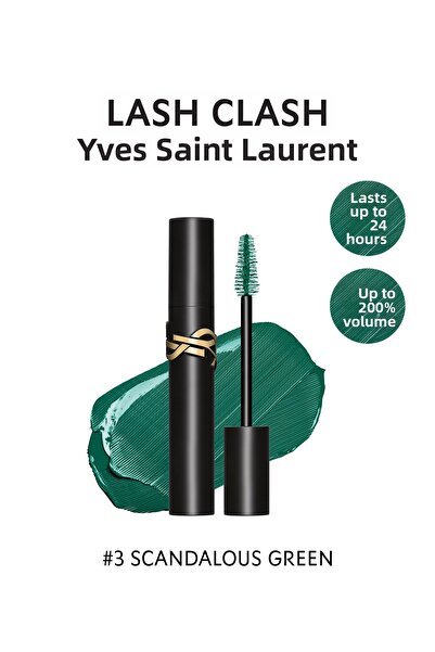 Yves Saint Laurent Scandalous Green Intense Green Mascara That Provides High ...